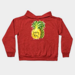 Juicy Day – Pineapple Kids Hoodie